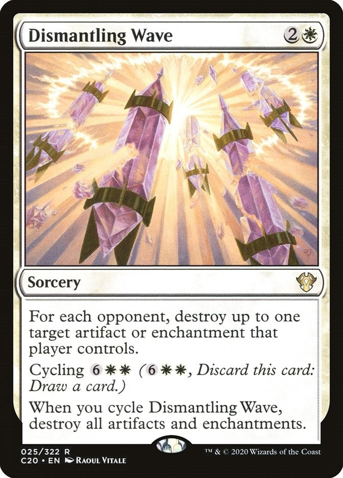 Image for Dismantling Wave (25) [Commander 2020] - Magic: The Gathering