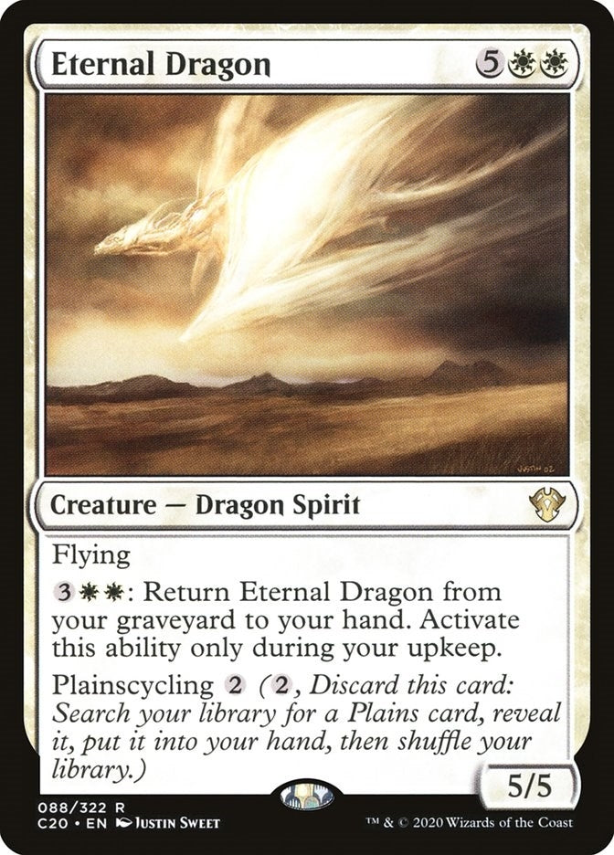 Image for Eternal Dragon (88) [Commander 2020] - Magic: The Gathering