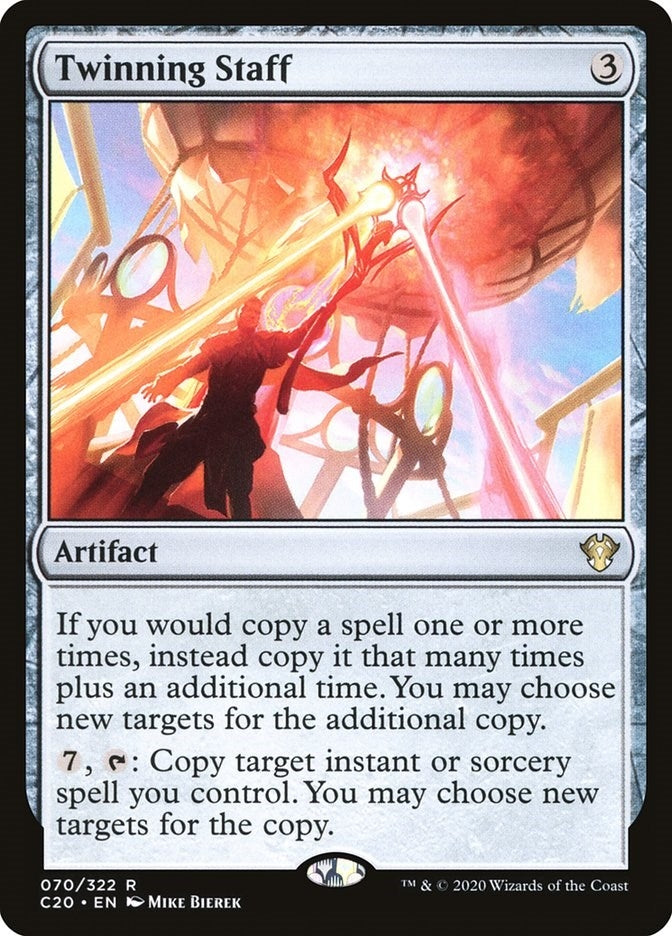 Image for Twinning Staff (70) [Commander 2020] - Magic: The Gathering