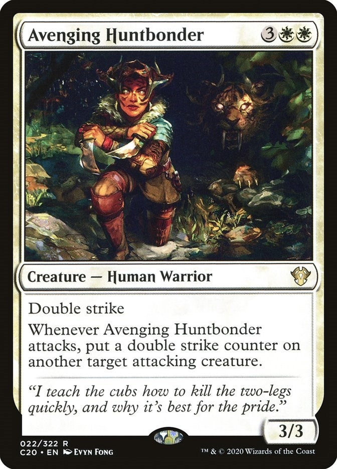 Image for Avenging Huntbonder (22) [Commander 2020] - Magic: The Gathering