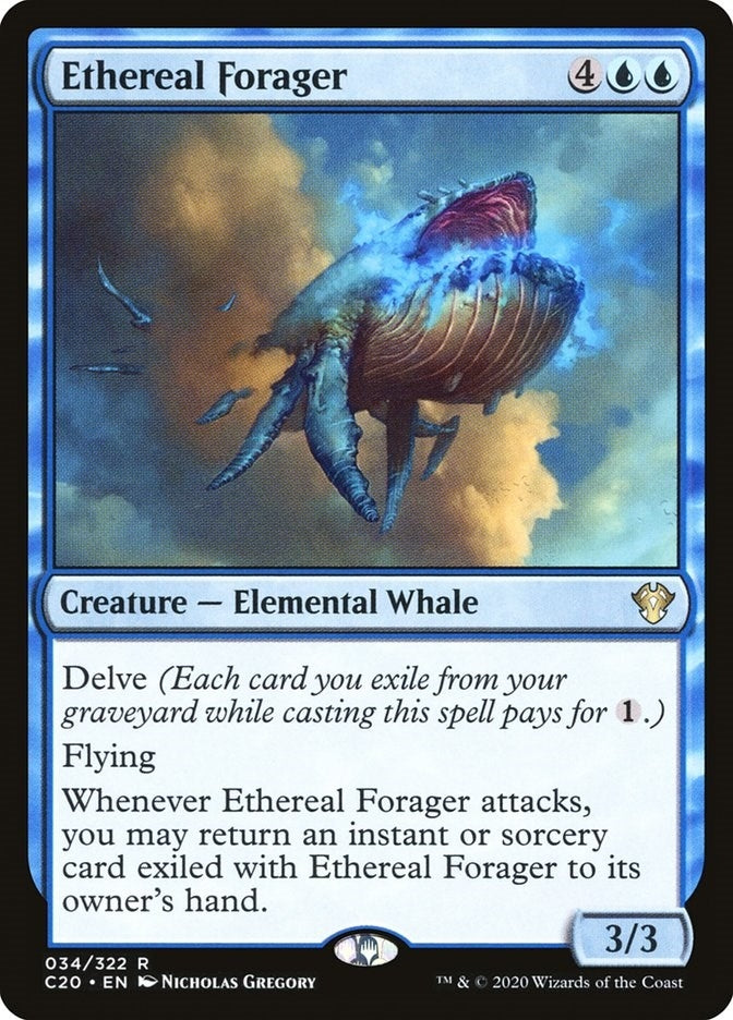 Image for Ethereal Forager (34) [Commander 2020] - Magic: The Gathering