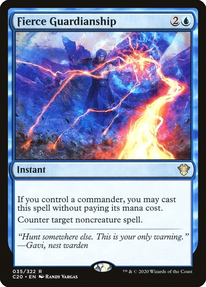 Image for Fierce Guardianship (35) [Commander 2020] - Magic: The Gathering