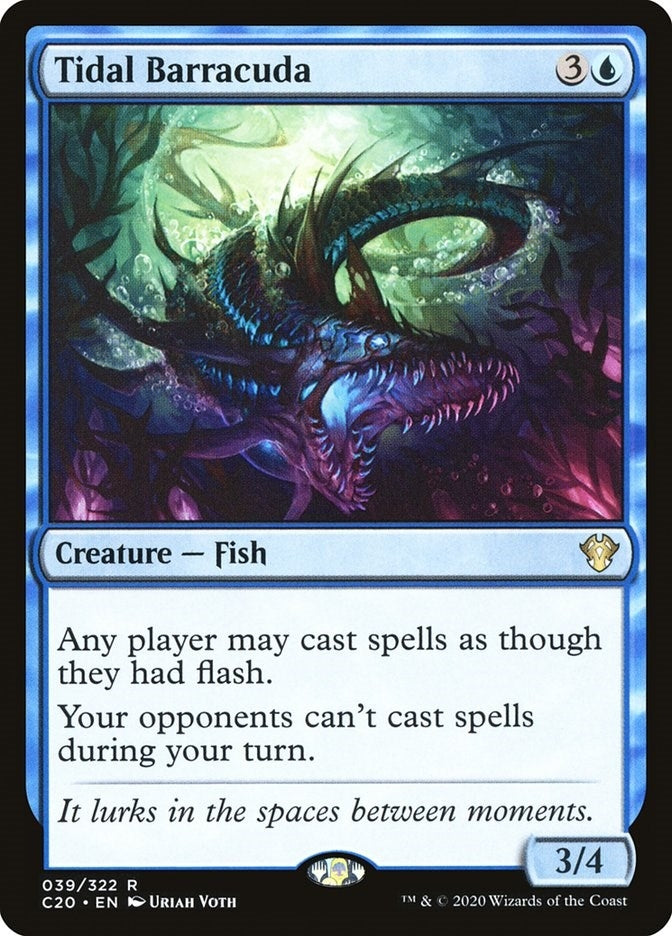 Image for Tidal Barracuda (39) [Commander 2020] - Magic: The Gathering