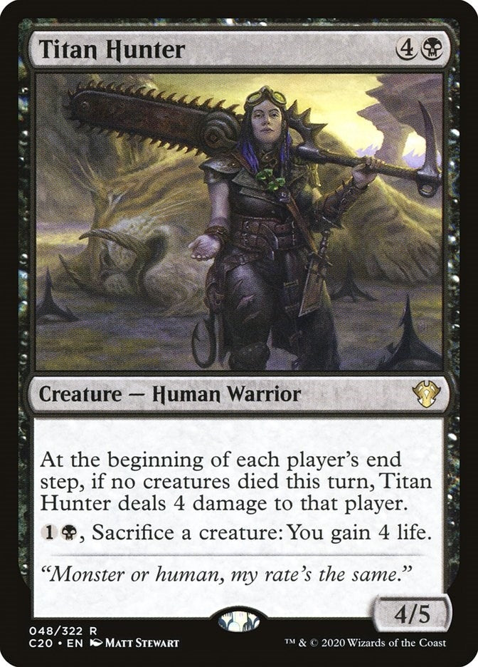 Image for Titan Hunter (48) [Commander 2020] - Magic: The Gathering