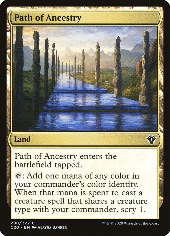 Image for Path of Ancestry (298) [Commander 2020] - Magic: The Gathering