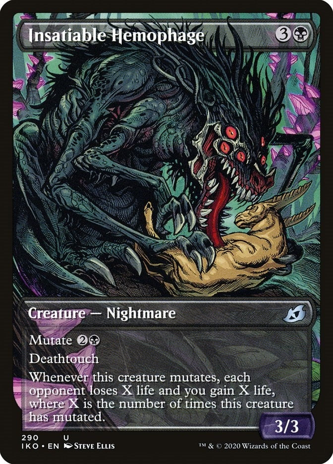 Image for Insatiable Hemophage (Showcase) (290) [Ikoria: Lair of Behemoths] - Magic: The Gathering
