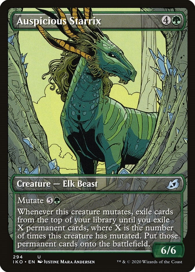 Image for Auspicious Starrix (Showcase) (294) [Ikoria: Lair of Behemoths] - Magic: The Gathering