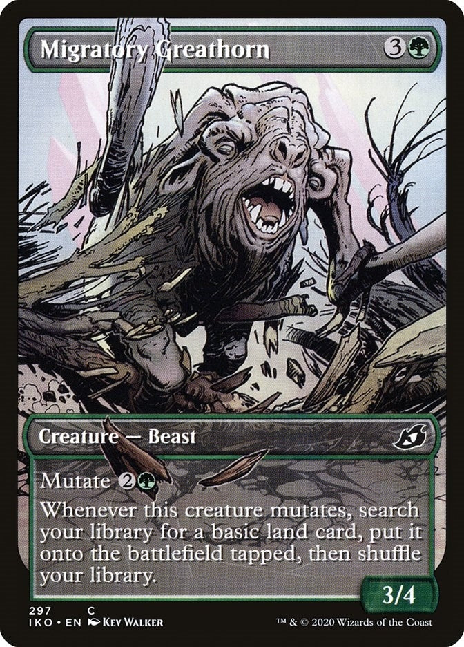 Image for Migratory Greathorn (Showcase) (297) [Ikoria: Lair of Behemoths] - Magic: The Gathering