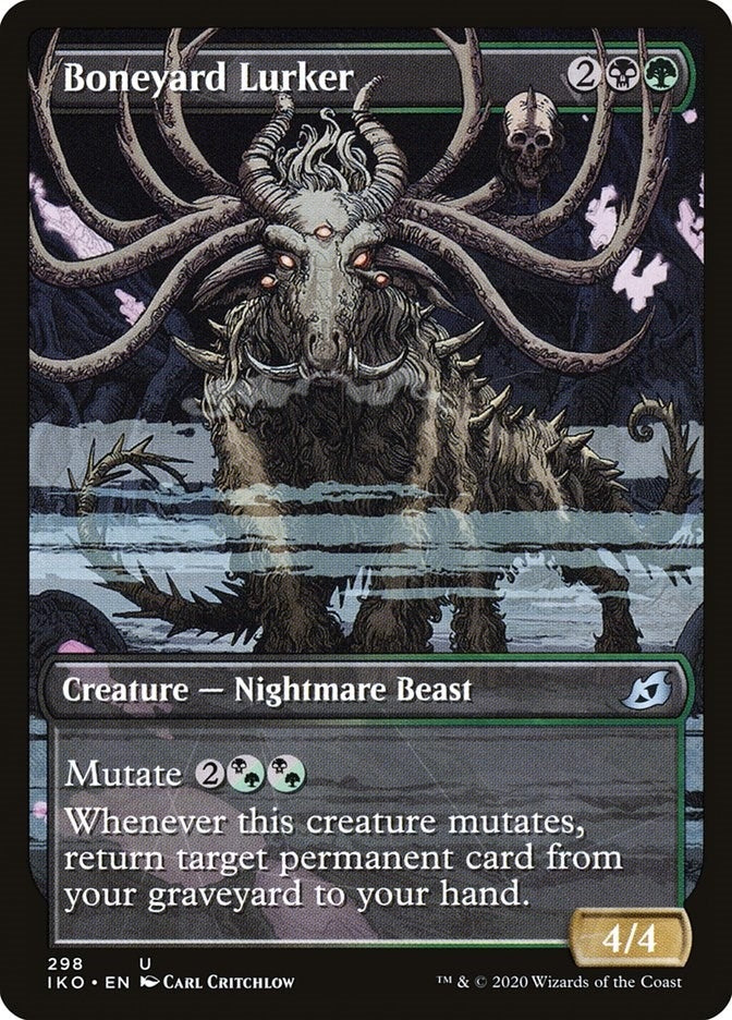 Image for Boneyard Lurker (Showcase) (298) [Ikoria: Lair of Behemoths] - Magic: The Gathering
