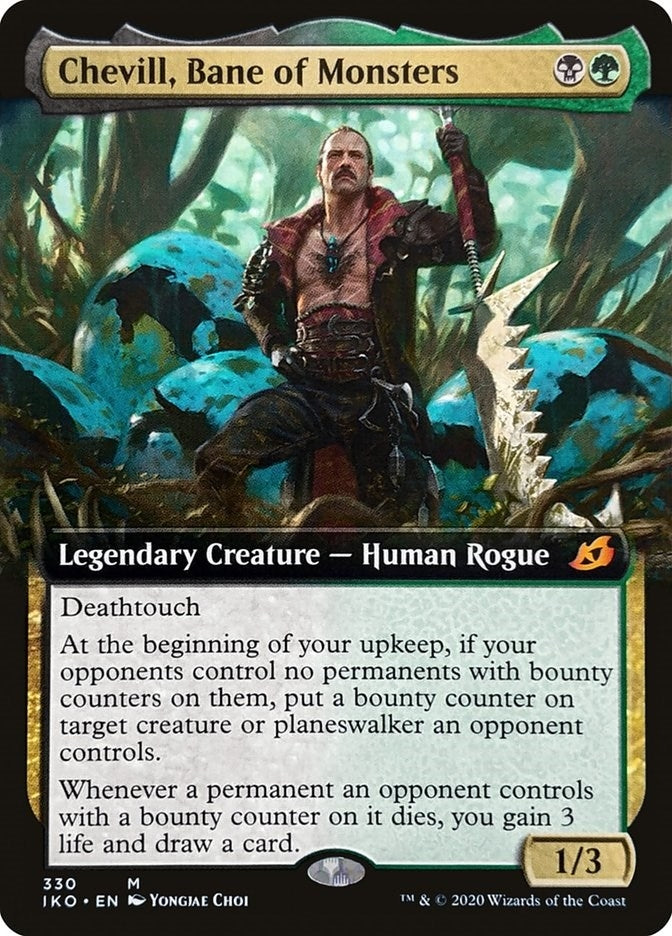Image for Chevill, Bane of Monsters (Extended Art) (330) [Ikoria: Lair of Behemoths] - Magic: The Gathering