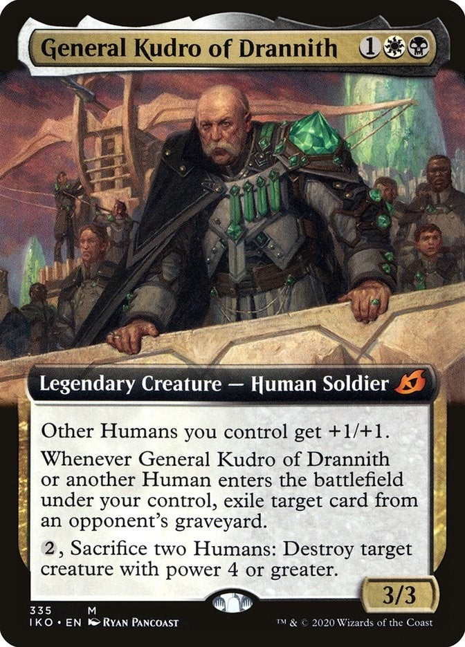Image for General Kudro of Drannith (Extended Art) (335) [Ikoria: Lair of Behemoths] - Magic: The Gathering
