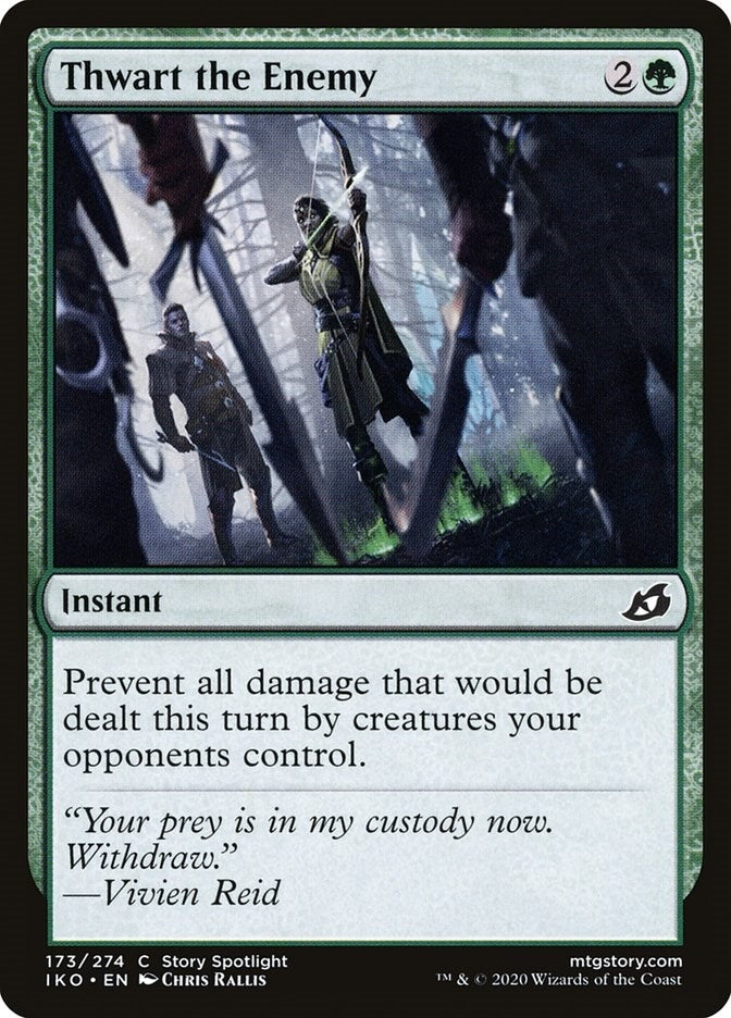 Image for Thwart the Enemy (173) [Ikoria: Lair of Behemoths] - Magic: The Gathering