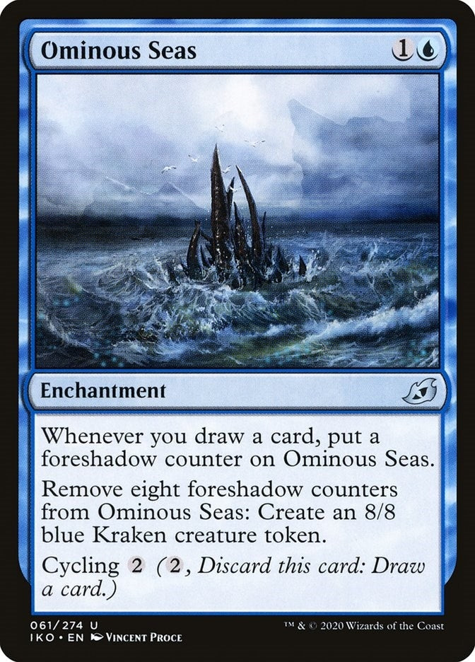 Image for Ominous Seas (61) [Ikoria: Lair of Behemoths] - Magic: The Gathering