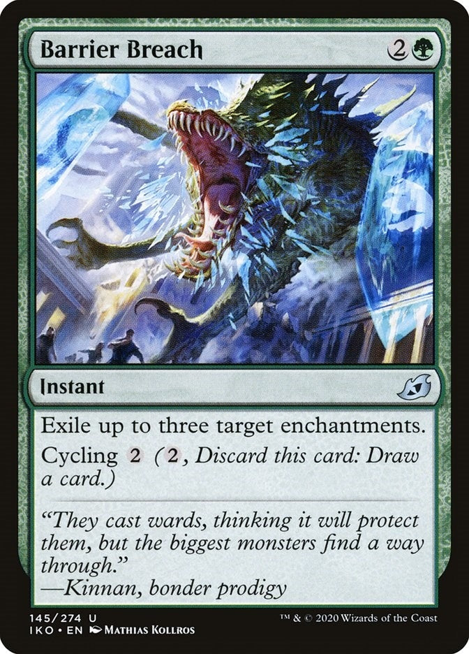 Image for Barrier Breach (145) [Ikoria: Lair of Behemoths] - Magic: The Gathering
