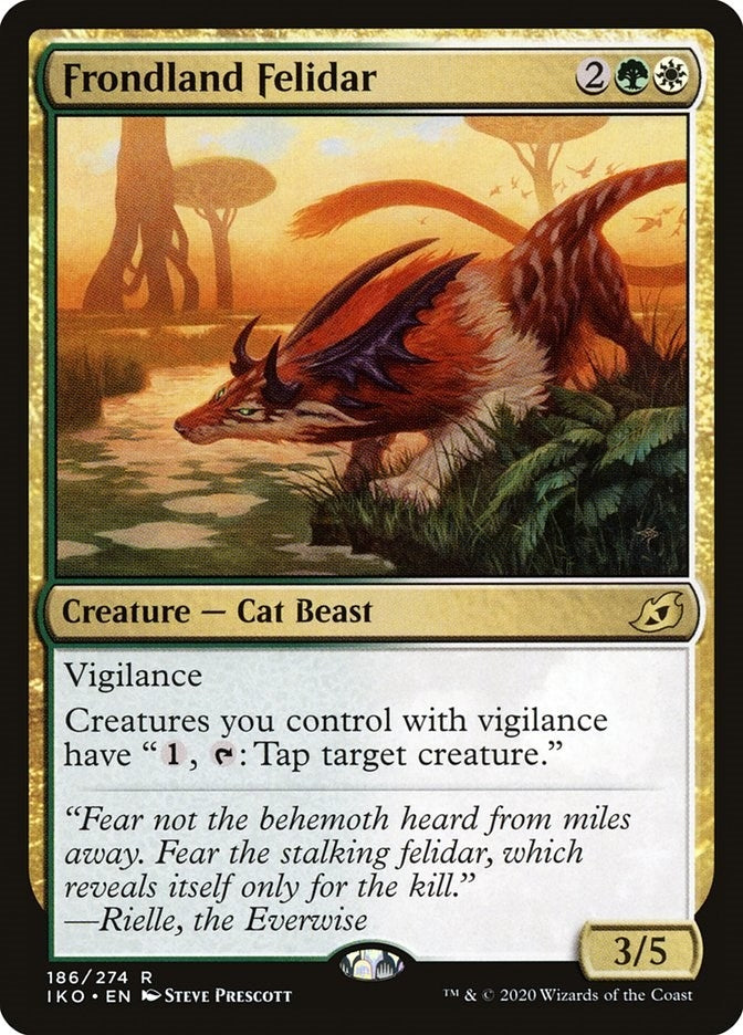 Image for Frondland Felidar (186) [Ikoria: Lair of Behemoths] - Magic: The Gathering