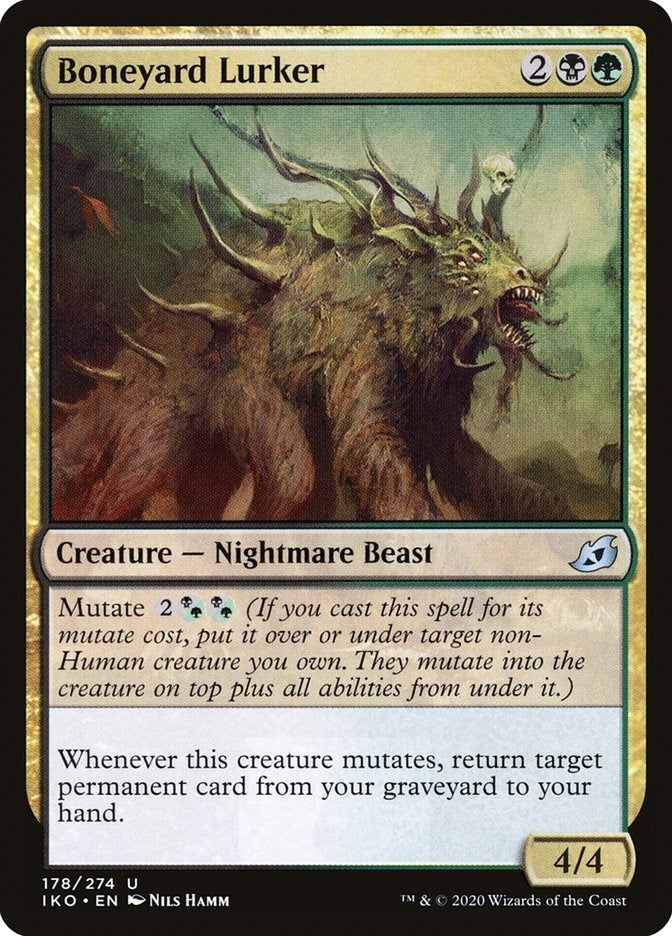 Image for Boneyard Lurker (178) [Ikoria: Lair of Behemoths] - Magic: The Gathering