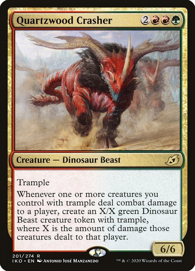 Image for Quartzwood Crasher (201) [Ikoria: Lair of Behemoths] - Magic: The Gathering