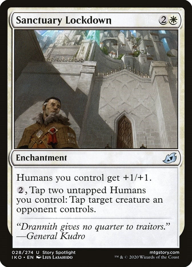 Image for Sanctuary Lockdown (28) [Ikoria: Lair of Behemoths] - Magic: The Gathering
