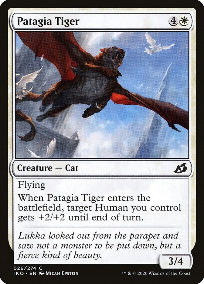 Image for Patagia Tiger (26) [Ikoria: Lair of Behemoths] - Magic: The Gathering