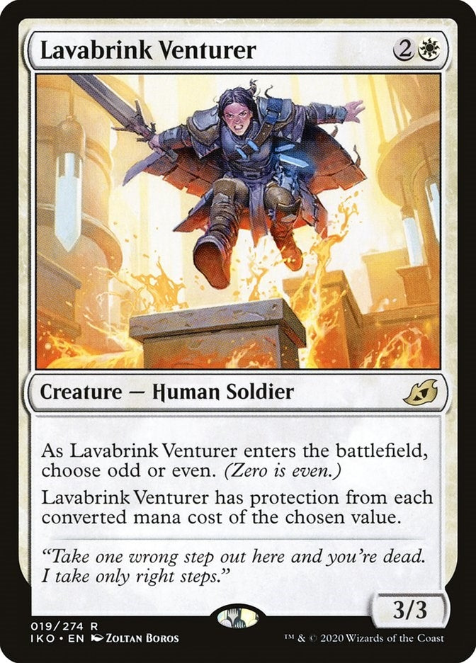 Image for Lavabrink Venturer (19) [Ikoria: Lair of Behemoths] - Magic: The Gathering