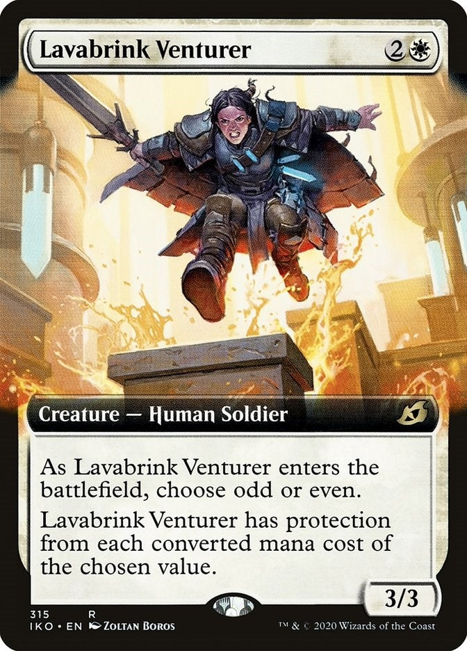 Image for Lavabrink Venturer (Extended Art) (315) [Ikoria: Lair of Behemoths] - Magic: The Gathering