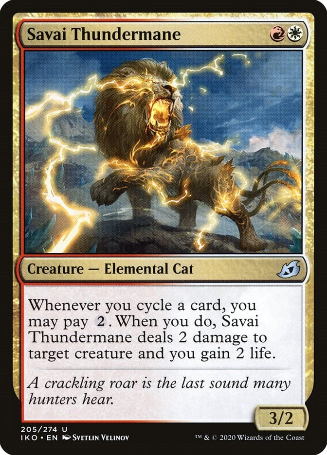 Image for Savai Thundermane (205) [Ikoria: Lair of Behemoths] - Magic: The Gathering