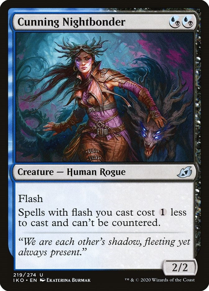 Image for Cunning Nightbonder (219) [Ikoria: Lair of Behemoths] - Magic: The Gathering