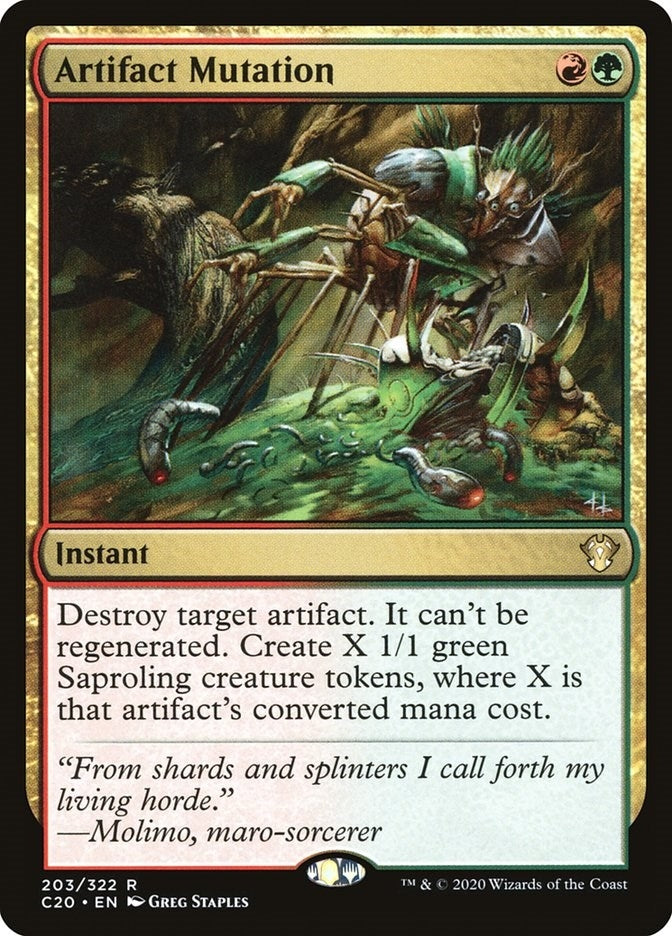 Image for Artifact Mutation (203) [Commander 2020] - Magic: The Gathering