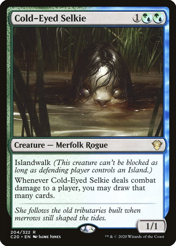 Image for Cold-Eyed Selkie (204) [Commander 2020] - Magic: The Gathering