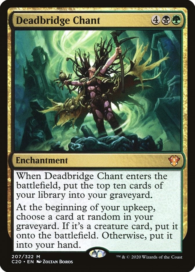 Image for Deadbridge Chant (207) [Commander 2020] - Magic: The Gathering