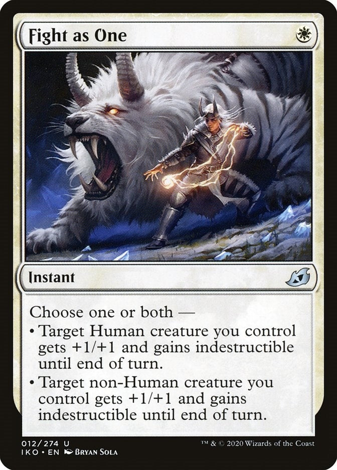 Image for Fight as One (12) [Ikoria: Lair of Behemoths] - Magic: The Gathering