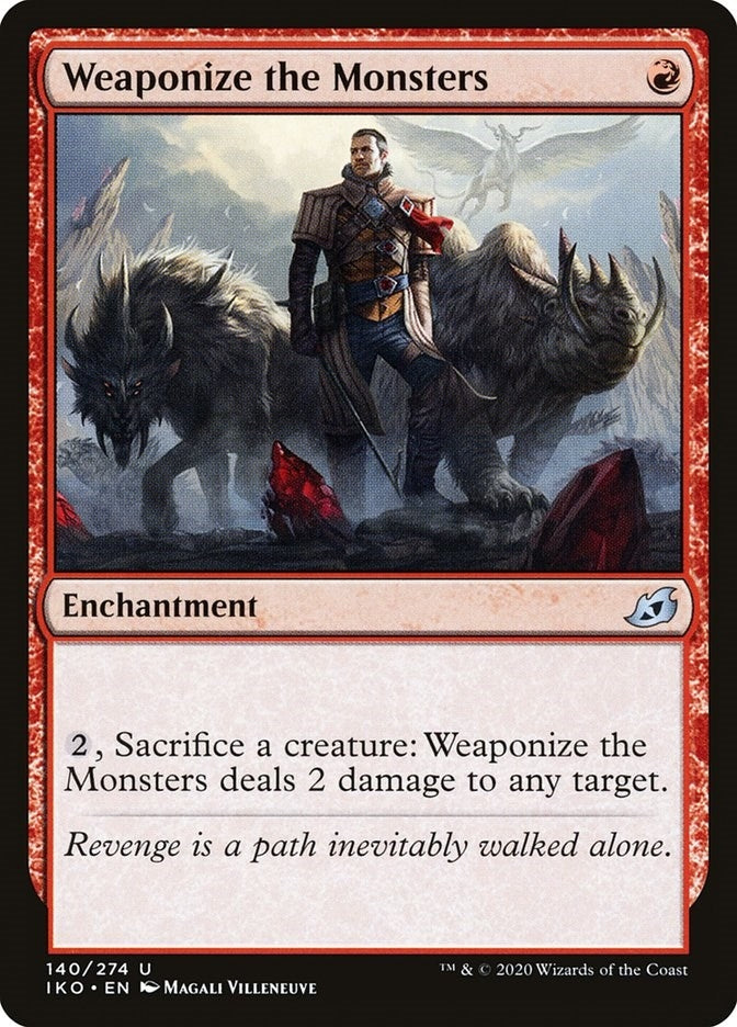 Image for Weaponize the Monsters (140) [Ikoria: Lair of Behemoths] - Magic: The Gathering