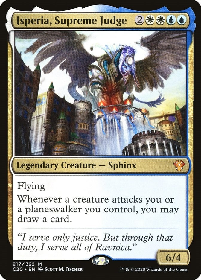 Image for Isperia, Supreme Judge (217) [Commander 2020] - Magic: The Gathering