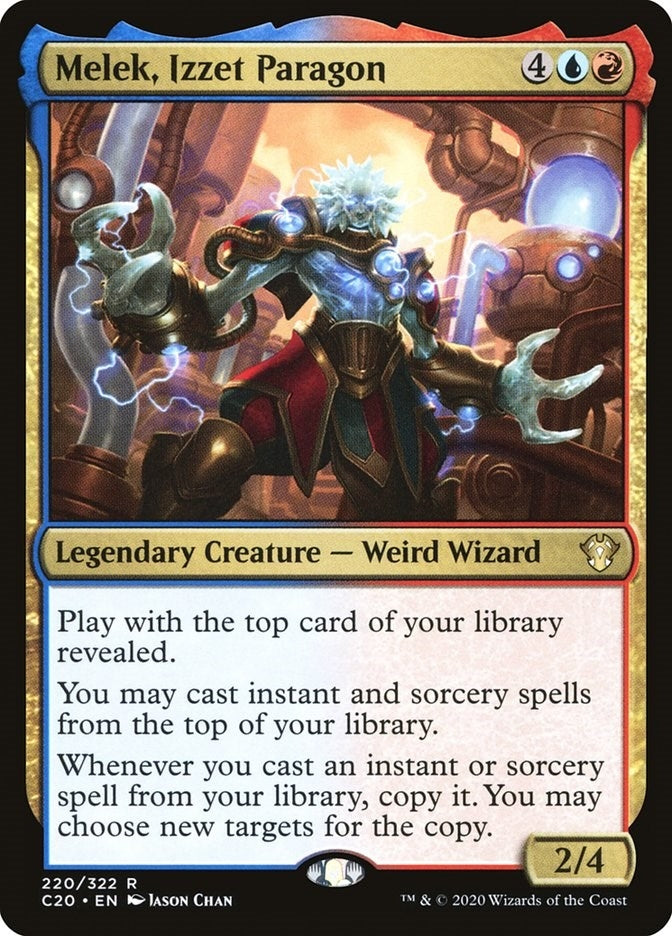 Image for Melek, Izzet Paragon (220) [Commander 2020] - Magic: The Gathering