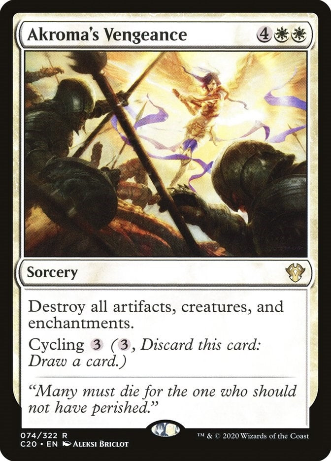 Image for Akroma's Vengeance (74) [Commander 2020] - Magic: The Gathering