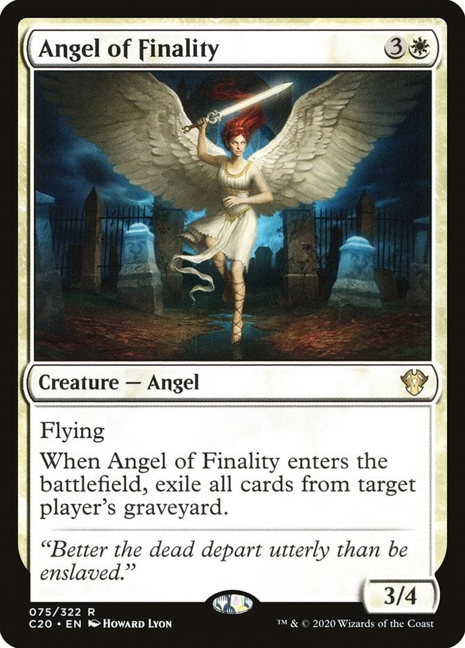 Image for Angel of Finality (75) [Commander 2020] - Magic: The Gathering