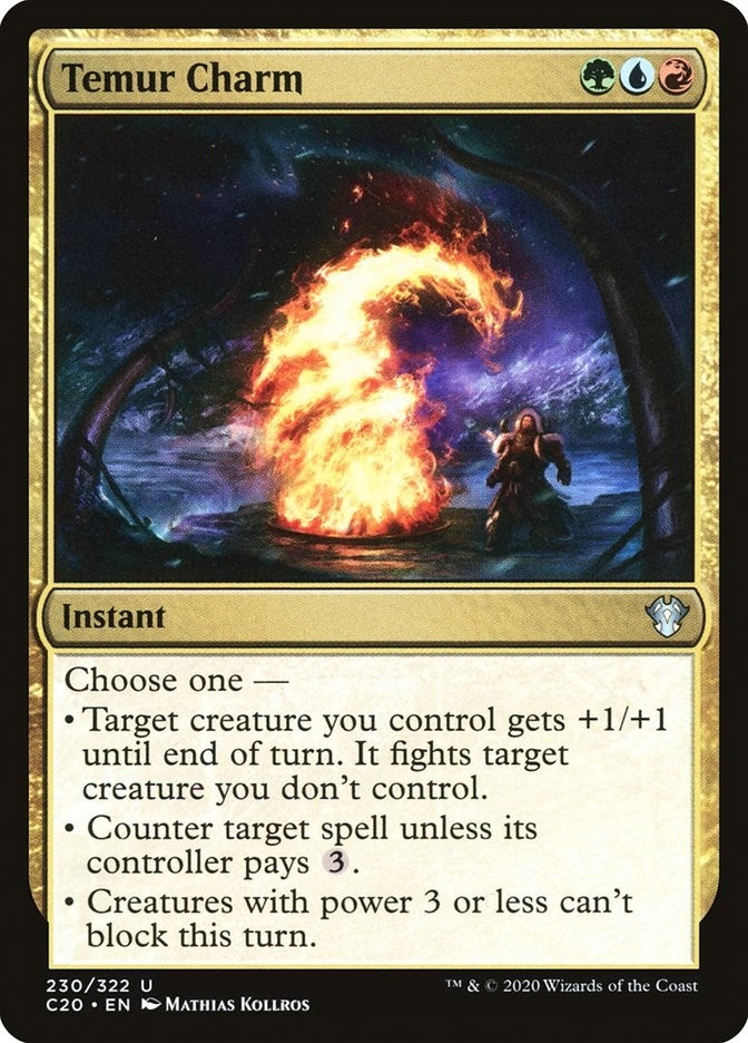 Image for Temur Charm (230) [Commander 2020] - Magic: The Gathering