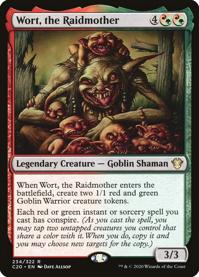 Image for Wort, the Raidmother (234) [Commander 2020] - Magic: The Gathering