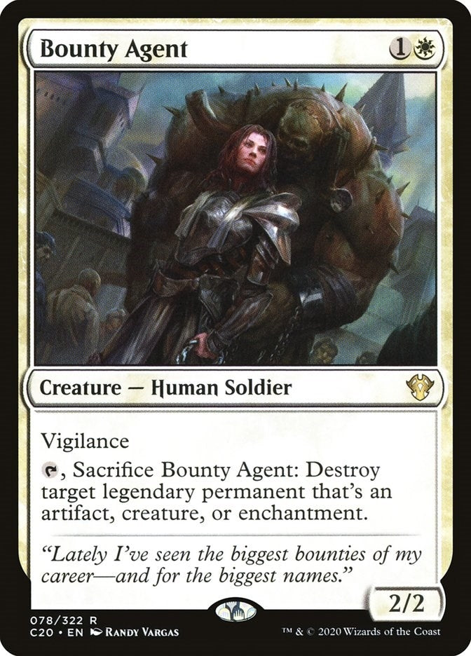 Image for Bounty Agent (78) [Commander 2020] - Magic: The Gathering