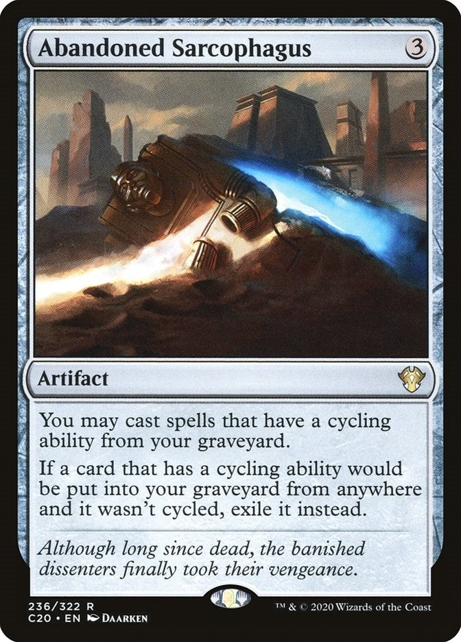 Image for Abandoned Sarcophagus (236) [Commander 2020] - Magic: The Gathering