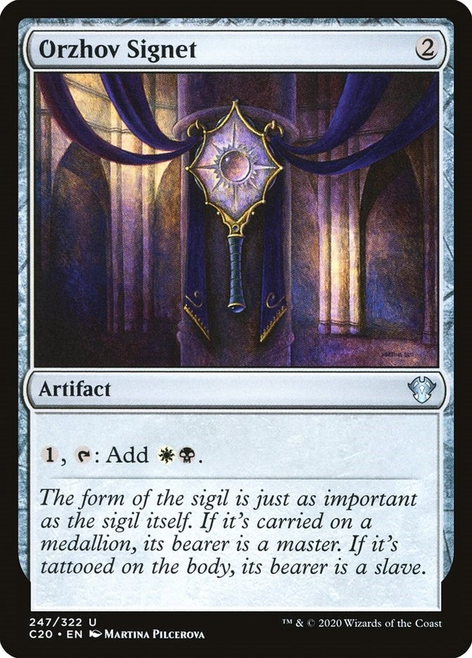 Orzhov Signet (247) [Commander 2020]