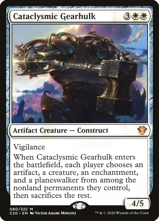Image for Cataclysmic Gearhulk (80) [Commander 2020] - Magic: The Gathering