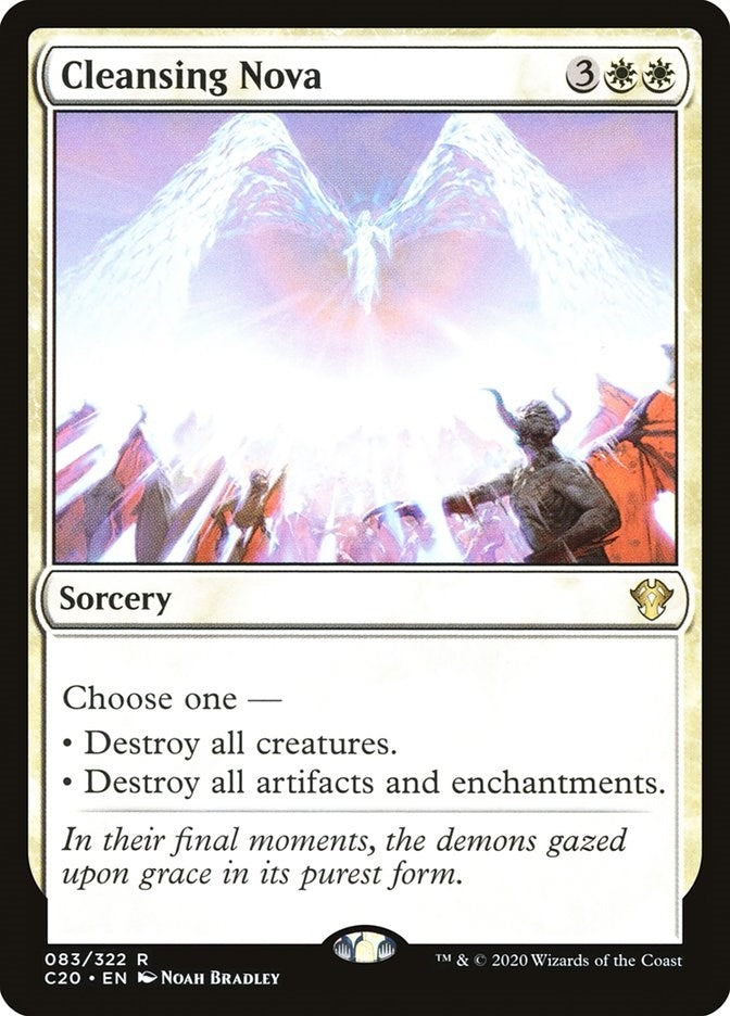 Image for Cleansing Nova (83) [Commander 2020] - Magic: The Gathering