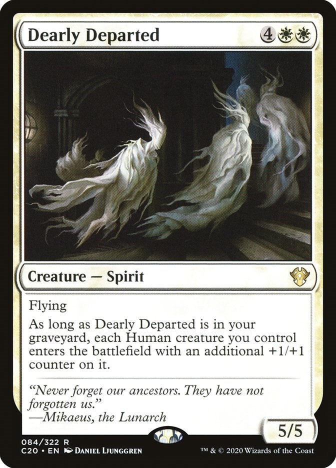 Image for Dearly Departed (84) [Commander 2020] - Magic: The Gathering