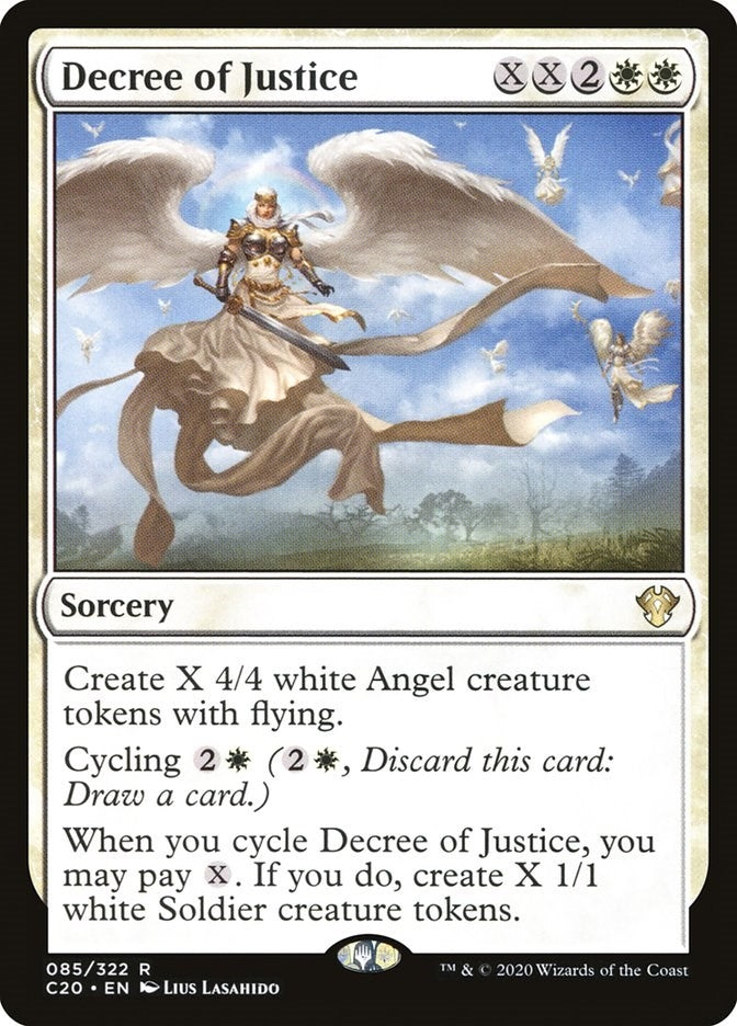 Image for Decree of Justice (85) [Commander 2020] - Magic: The Gathering