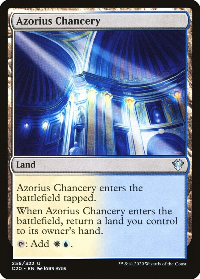 Image for Azorius Chancery (256) [Commander 2020] - Magic: The Gathering