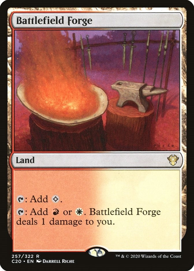 Image for Battlefield Forge (257) [Commander 2020] - Magic: The Gathering