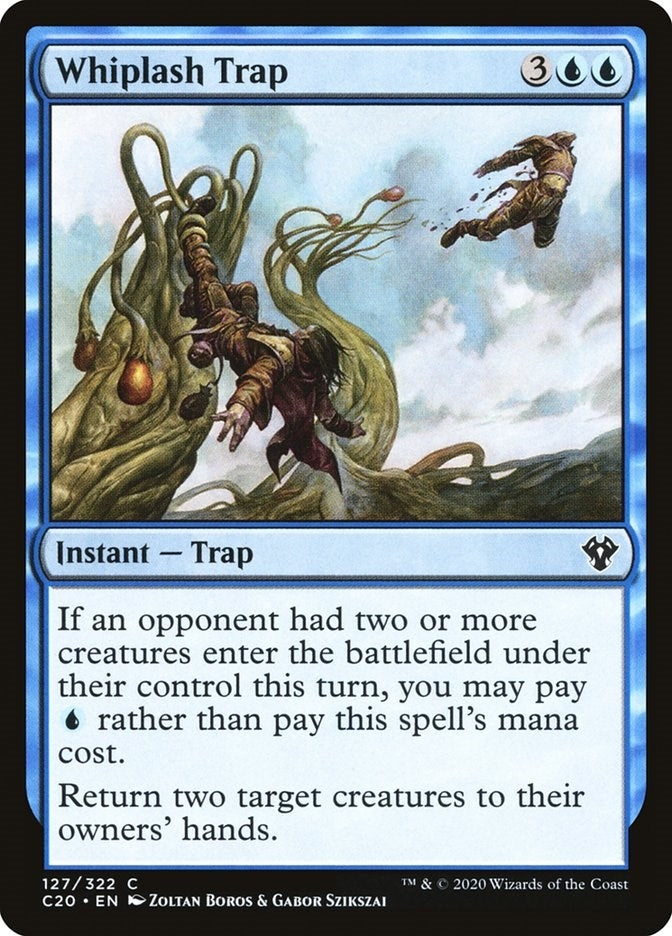 Image for Whiplash Trap (127) [Commander 2020] - Magic: The Gathering