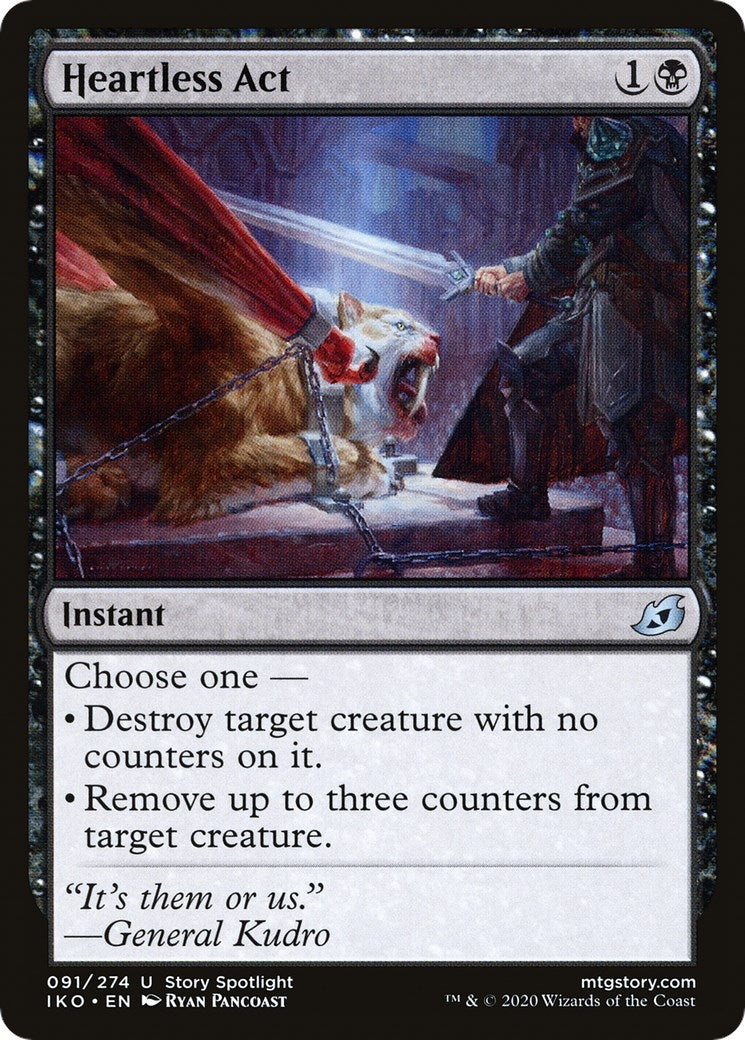 Image for Heartless Act (91) [Ikoria: Lair of Behemoths] - Magic: The Gathering