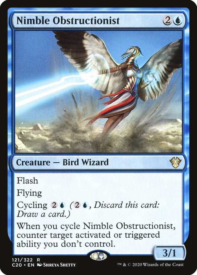Image for Nimble Obstructionist (121) [Commander 2020] - Magic: The Gathering